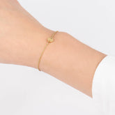Armband Plättchen-schlicht-zart-gehämmert-Edelstahl-Silber-Gold-Rosegold-vergoldet