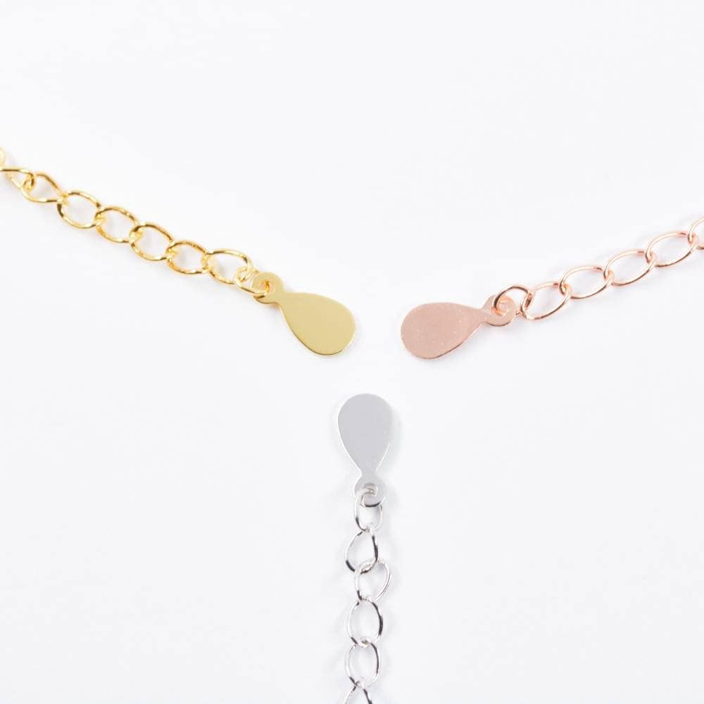 Satellitenkette-Gliederkette-zarte Halskette-schlicht-minimalistisch-Kugel-Ball-925er Silber-Silber-Gold-Rosegold